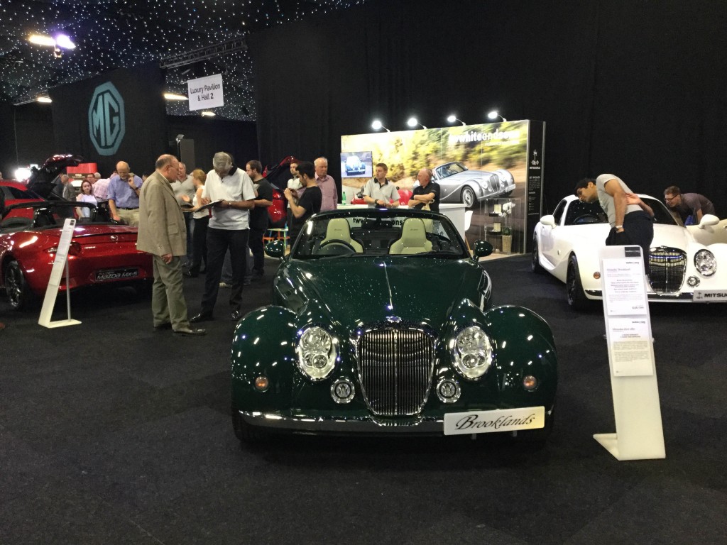 Mitsuoka Brooklands at the London Motor Show