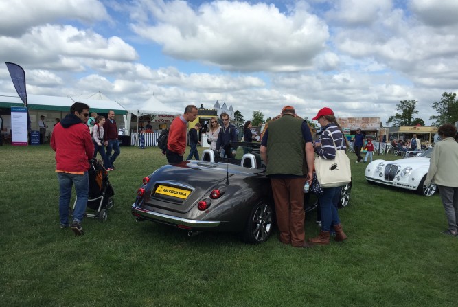 Pre-Launch display of the Mitsuoka Roadster